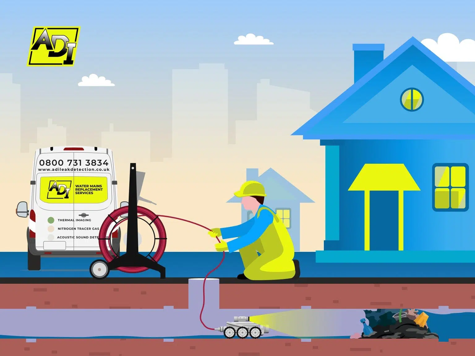 Drainage CCTV Surveys & Investigations Sheffield